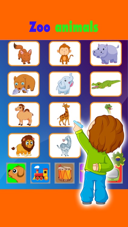 Educational animal for toddler learn abc games