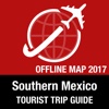 Southern Mexico Tourist Guide + Offline Map