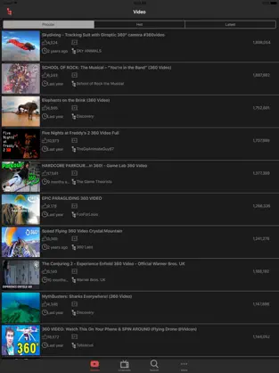 Screenshot 2 Snap 360 VR Tube - 3D Virtual Reality Video Player iphone