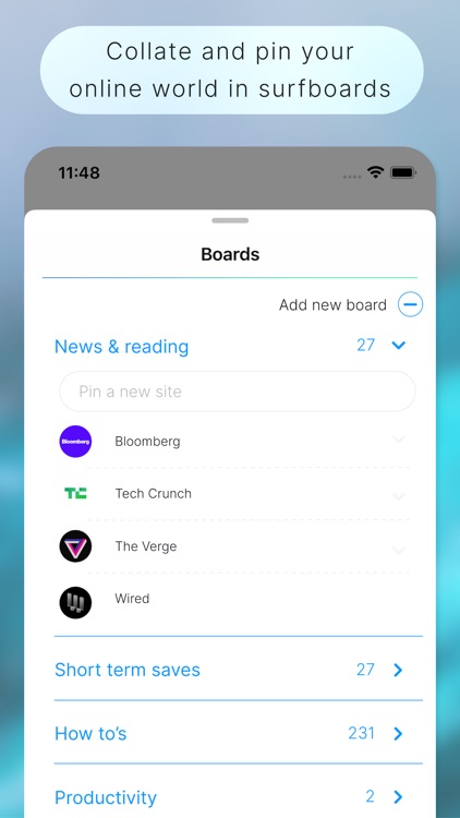 Surf browser screenshot-3