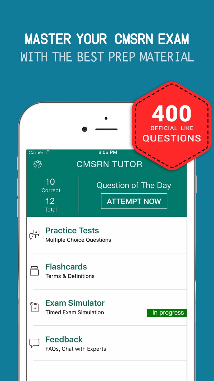 CMSRN® Practice Exam prep 2017 - QA Flashcard