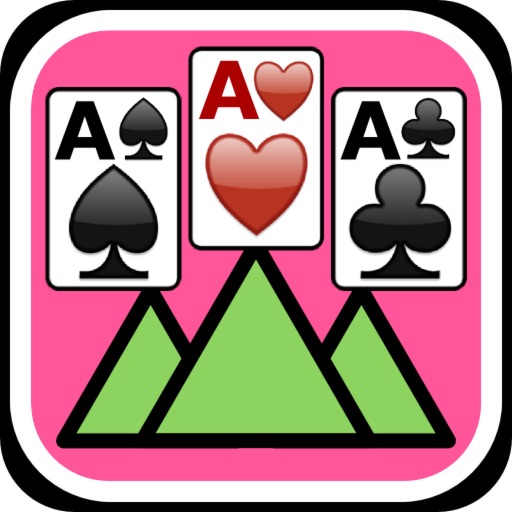 Tri Peaks Solitaire - Classic Relaxing Card Game Icon