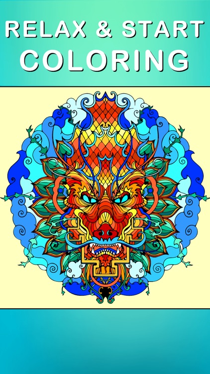 Colorpeutic: Adult Coloring Book, Deep Relaxation