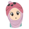 Stiker Cute Hijab oleh Rizki Denjaka