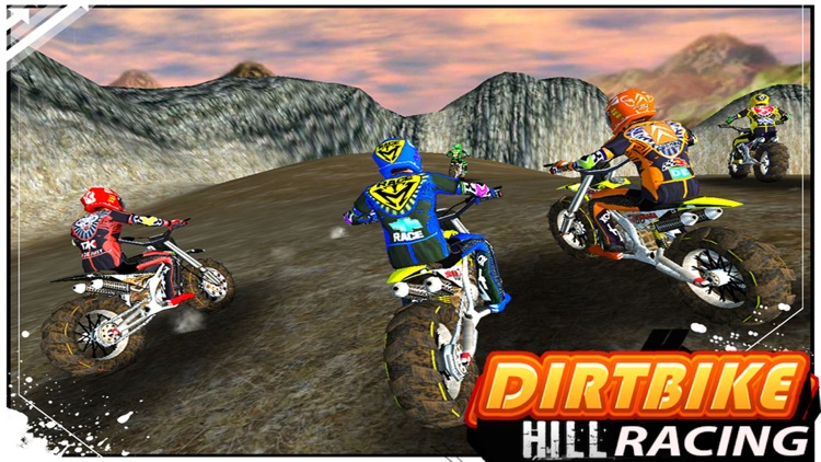 Dirt Bike Hill Racing - Dirt Bike Race For Kids screenshot-4