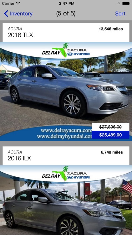 Delray Acura and Delray Hyundai MLink