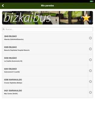 Screenshot 5 Bizkaibus iphone