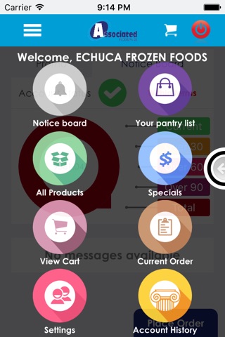 Associated Food Service screenshot 2