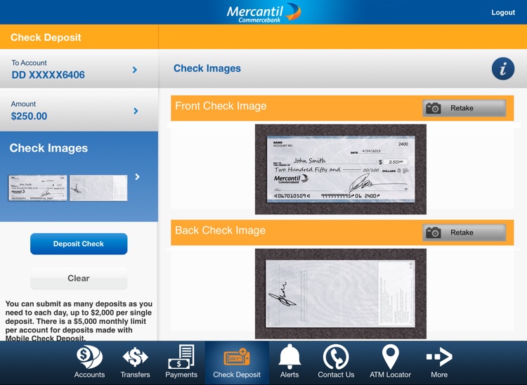 Amerant Mobile for iPad