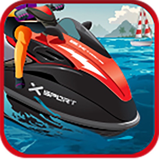 Aqua Speed Boat Racer 2: Racing Sharks Battleship Icon