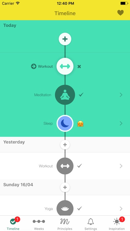 Mindful: track your mindful events