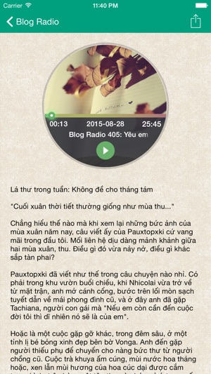 Blog Radio - Kết nối yêu thương(圖2)-速報App