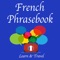 Learn French Phrases is an easy to use mobile application that will help visitors to France and those who are interested in learning French