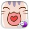 This is the official mobile iMessage Sticker & Keyboard app of Maimeow Character