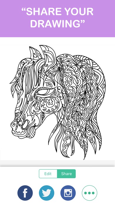 Mandala Coloring Book - Free Adult Colors Therapy 2.1 IOS -