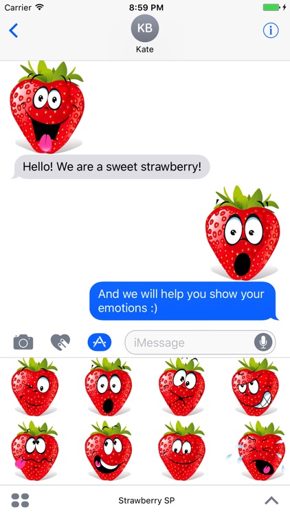 Strawberry SP emoji screenshot-3