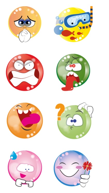 Funny Balloon Stickers