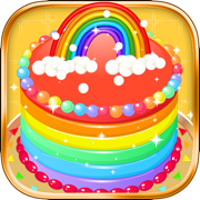 制作彩虹蛋糕 -  好玩的生日蛋糕做饭游戏