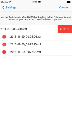 Captura 3 Get Contacts Backup iphone