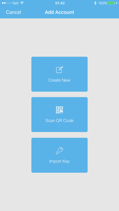 NEM Wallet screenshot 2