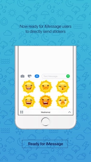 Weathermoji - Weather Stickers Emoji Keyboard(圖3)-速報App