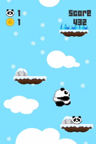 Panda Fall - Endless Arcade Falling screenshot 4