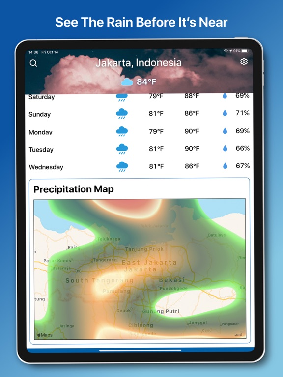 Weather and Climate Tracker screenshot 2