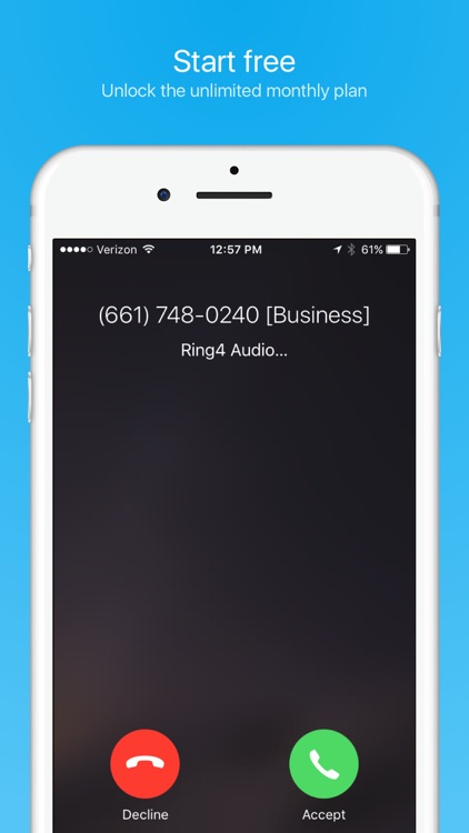 Ring4 - Phone Number, Texts & Calls, Call Recorder screenshot-4
