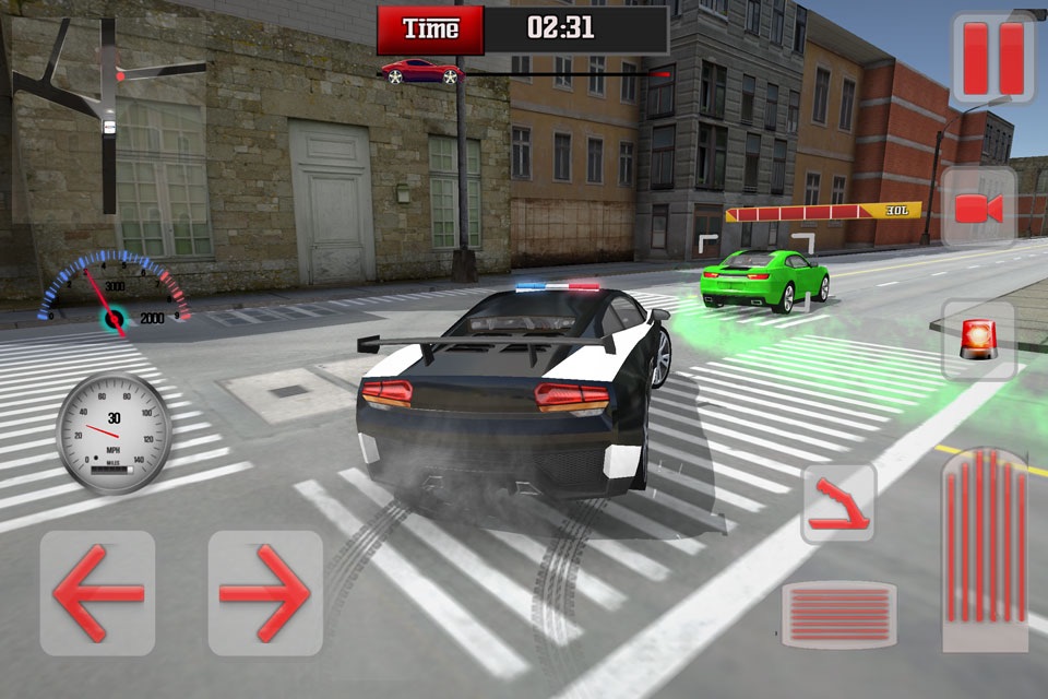Police Car Chase Driving Simulator: Racing Cars screenshot 4