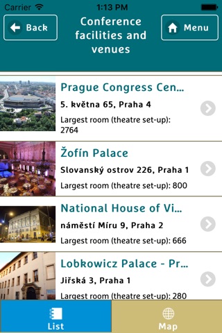 Prague Meeting Planners' Guide screenshot 3