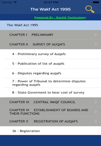 The Wakf Act 1995 screenshot 2