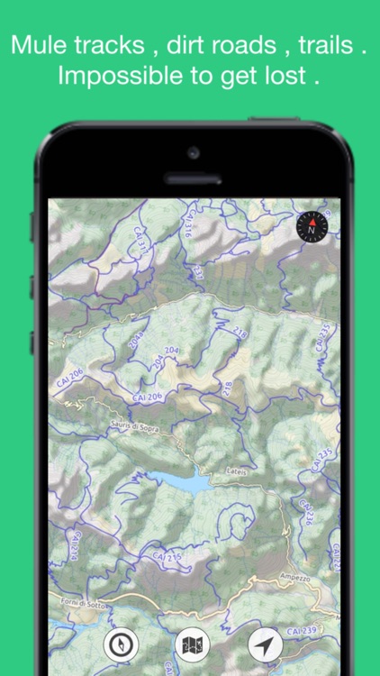 OpenMaps PRO - digital topographic maps