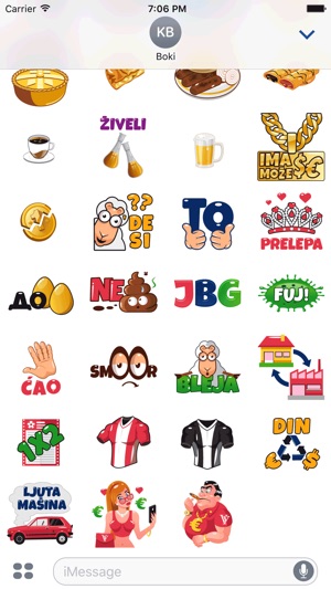 SerbMoji - Serbian Stickers(圖2)-速報App