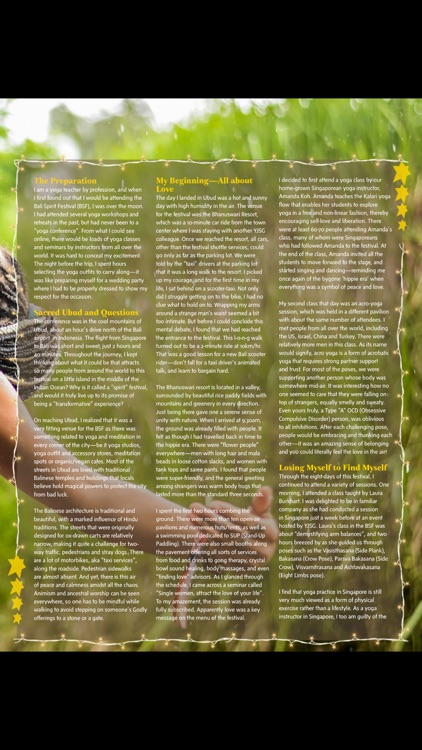 Yoga Journal Singapore Magazine