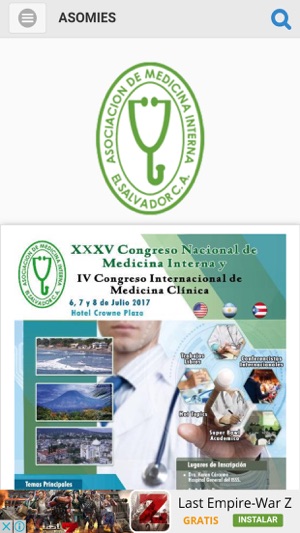 ASOMIES - Asociación Medicina Interna El Salvador(圖1)-速報App