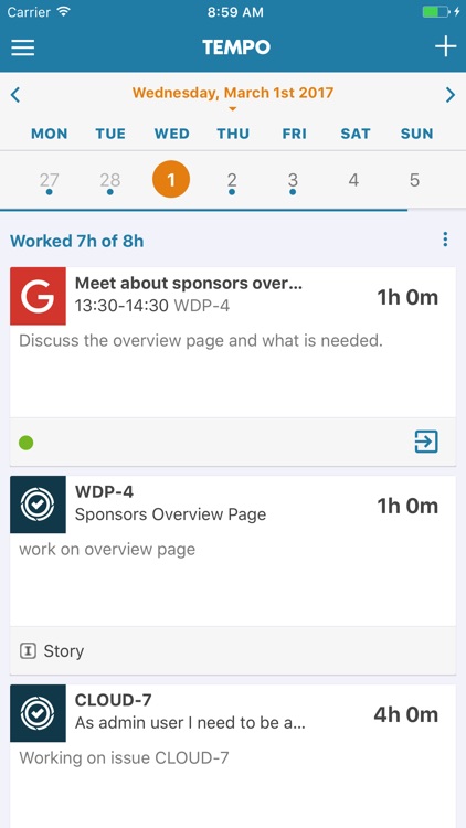 Tempo - Time Tracking in JIRA screenshot-0
