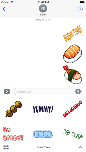 Sushi Time Stickers(圖4)-速報App