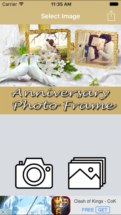 Wedding Anniversary Photo Frame