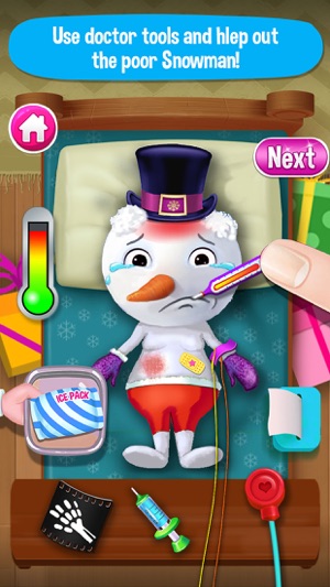 Little Santa Doctor! Snowman ER Christmas Hospital(圖3)-速報App