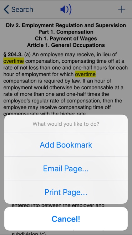 CA Labor Code 2019 screenshot-3