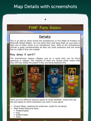 Captura 3 FNaF Add-On for Minecraft PE iphone