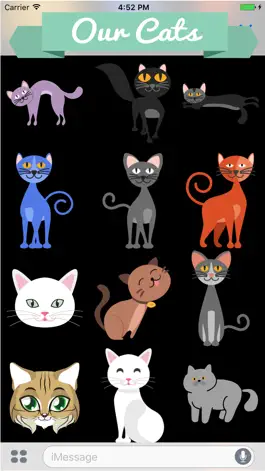 Game screenshot Huge Cat Sticker Pack apk