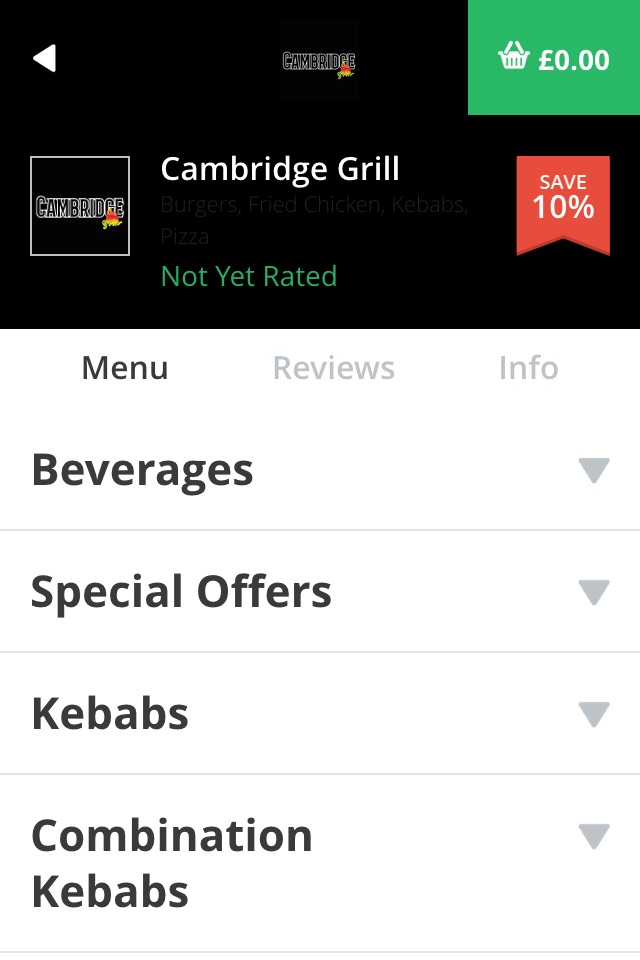 Cambridge Grill screenshot 3