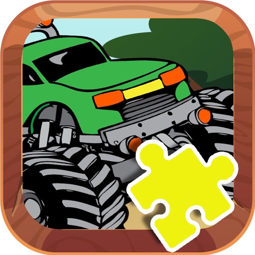 Kids Monster Games And Jigsaw Truck Games Free icon