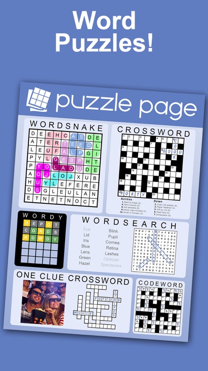 Puzzle Page - Daily Puzzles! screenshot-2