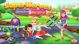 Game screenshot Супергерои Доктор хирургии игра детей супергерой apk