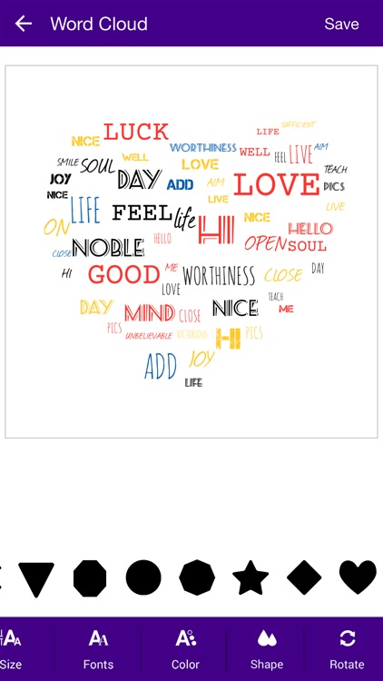 Word Cloud - Text Collage pro