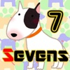 Dog Sevens (Playing card game) pure