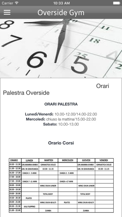 Overside Gym