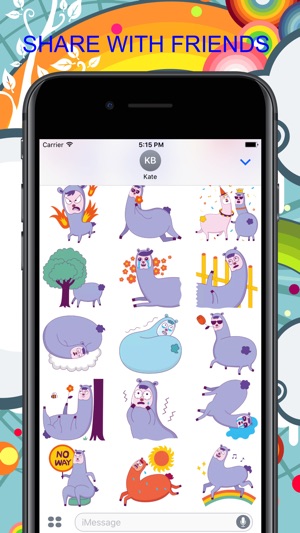 Drama Llama! Stickers(圖2)-速報App